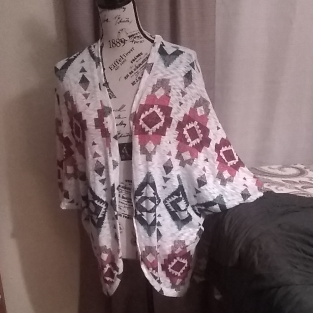 Cardigan, cacoon/bat-wing